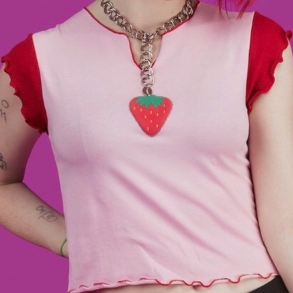 Strawberry Tee from UNIF